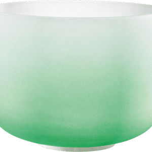 Tigela de Cristal Colorida Fosca de 28 cm, Nota F4, Chakra Cardíaco – Meinl.