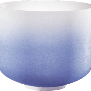 Tigela de Cristal Colorida Fosca de 23 cm, Nota A4, Chakra Frontal (Terceiro Olho) – Meinl.