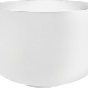 14" Crystal Singing Bowl, Note E3, 440 Hz, Solarplexus Chakra
