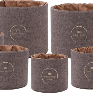 Crystal Singing Bowl Sleeve Set, Brown