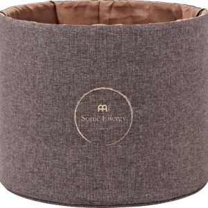 14" Crystal Singing Bowl Sleeve, Brown