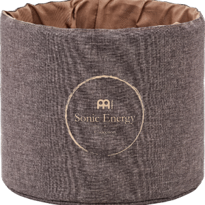 9" Crystal Singing Bowl Sleeve, Brown