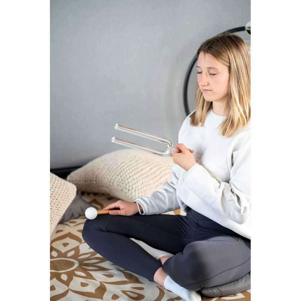 Diapasão de Cristal 261,63 Hz / Dó4, 38 cm – Meinl - Imagem 2