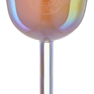 3.75" Essence Solfeggio Crystal Singing Bowl La 852 Hz, Mango Mojito