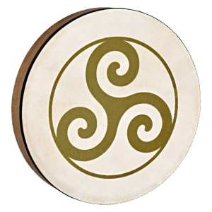16" Hand Drum, Triskele