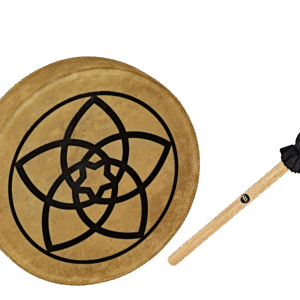 15" Hoop Drum, Venus Flower