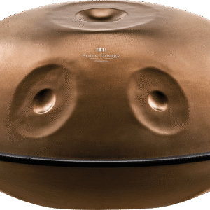 Sensory Handpan, Stainless Steel, F Pygmy, 11 Notes, 440 Hz, Vintage copper