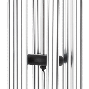 Moon Meditation Chime 32" / 80 cm, 432 Hz, Round Arch, Silver