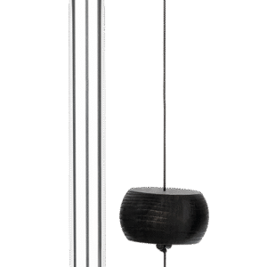 Moon Meditation Chime 35" / 88 cm, 432 Hz, Curved Suspension, Silver