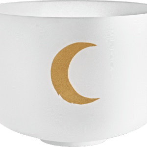 12" Planetary Tuned Crystal Singing Bowl, Synodic Moon 210.42 Hz