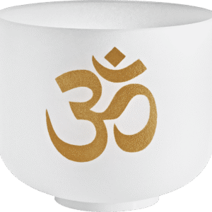 8" Crystal Singing Bowl, Om 136.10 Hz