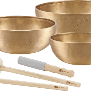3-piece Energy Therapy Series Singing Bowl Set, 1400/1800/2200g