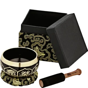 Singing Bowl, 400g, Black, Gift Box - Meinl