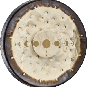22" Soundscape Gong, Moon Phases