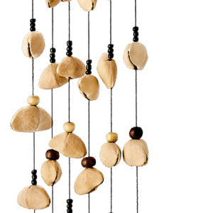 Kenari Chimes, Flower of Life, Small, 6 Cords