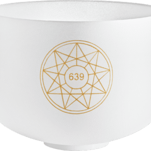 10" Solfeggio Crystal Singing Bowl, Fa