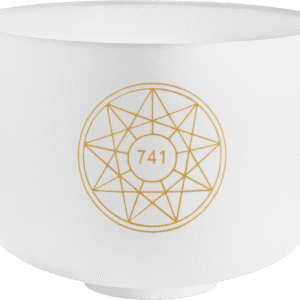 10" Solfeggio Crystal Singing Bowl, Sol