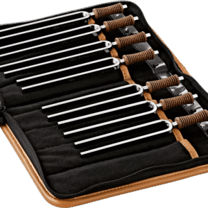 7-piece Tuning Fork Chakra Set Incl. Case