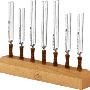 7-piece Tuning Fork Chakra Set Incl. Holder