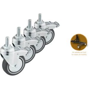 Rodinhas para Suporte de Gong - Meinl