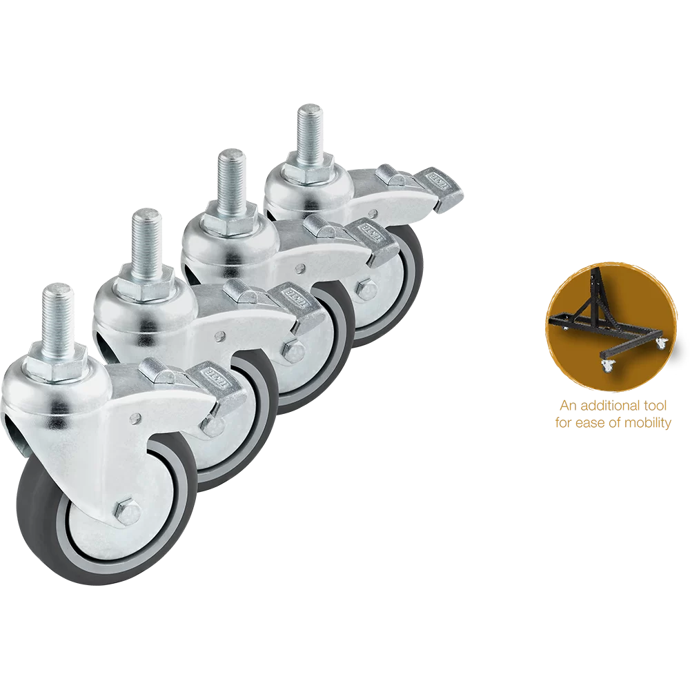 Rodinhas para Suporte de Gong - Meinl