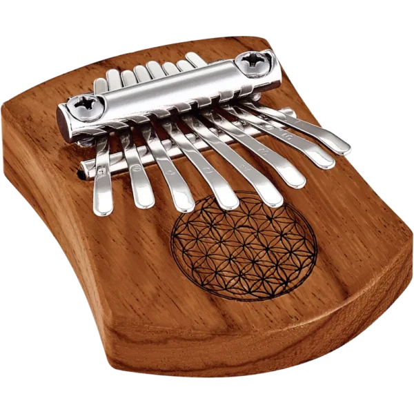 8 notes Kalimba, Flower Of Life, Red Zebrawood - Meinl