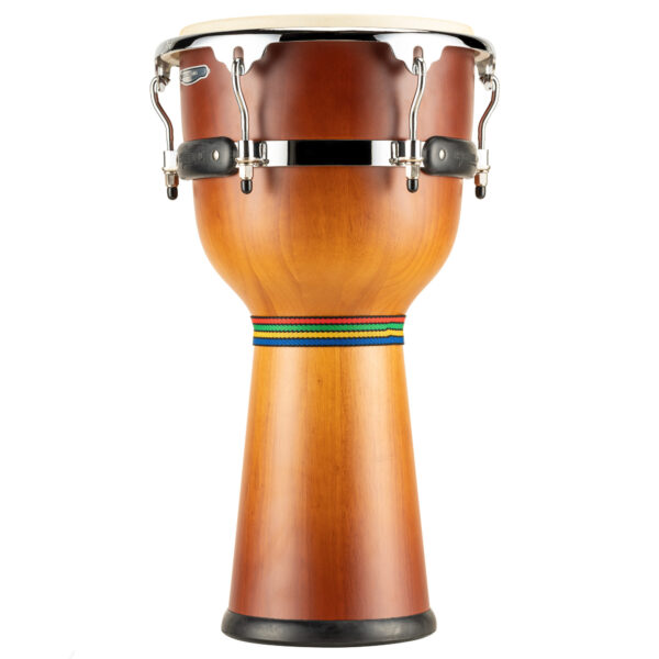 MEINL Percussion Floatune Series Djembe 31 cm - Gold Amber Sunburst Matte - Imagem 8