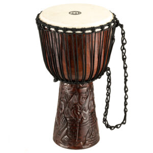 MEINL Percussion Professional African Style Djembe 26 cm - Village Carving