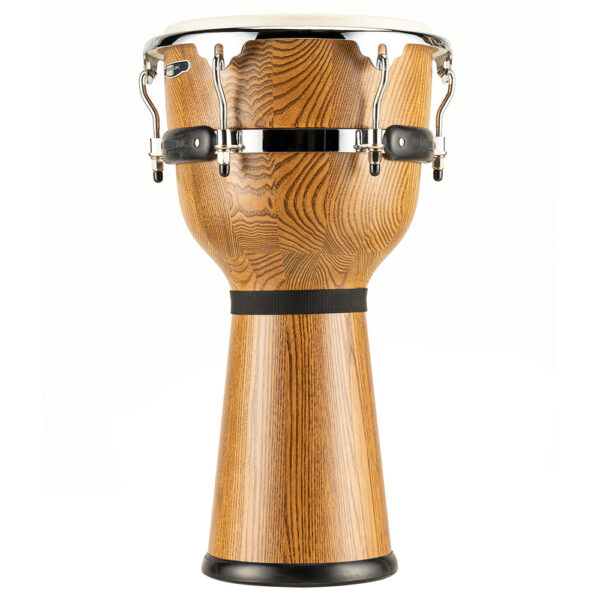 MEINL Percussion Floatune Series Djembe 31 cm - Zebra Finished Ash Matte - Imagem 15