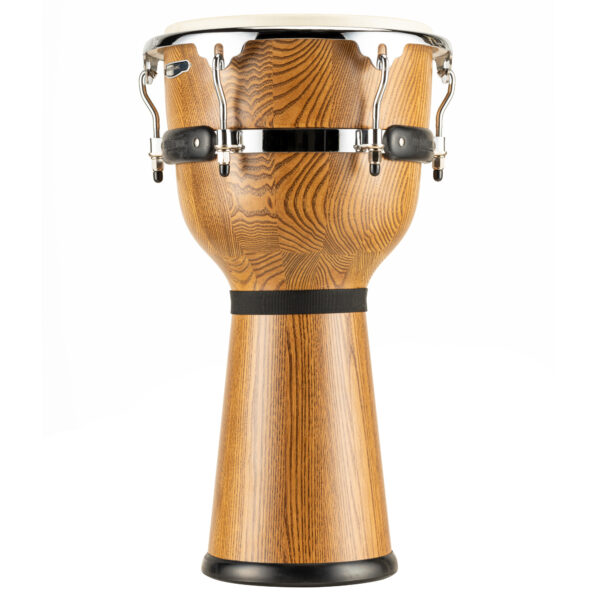 MEINL Percussion Floatune Series Djembe 31 cm - Zebra Finished Ash Matte - Imagem 8