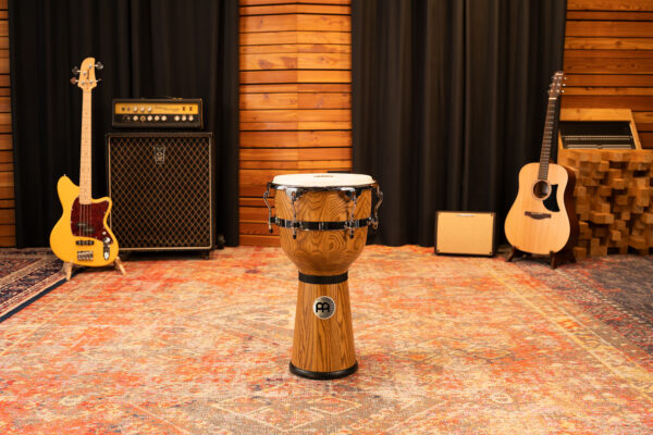 MEINL Percussion Floatune Series Djembe 31 cm - Zebra Finished Ash Matte - Imagem 3