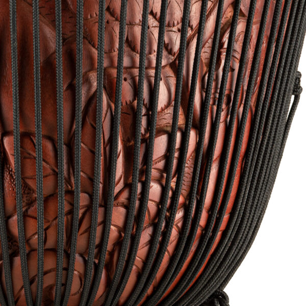 MEINL Percussion Artisan Edition Djembe 36 cm - Deluxe Carving - Imagem 12