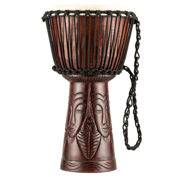 MEINL Percussion Professional African Style Djembe - 26 cm African Queen Carving - Imagem 8
