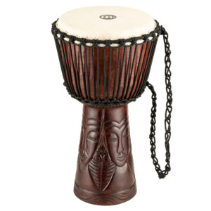 MEINL Percussion Professional African Style Djembe - 26 cm African Queen Carving