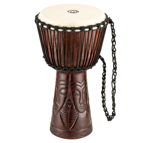 MEINL Percussion Professional African Style Djembe - 26 cm African Queen Carving