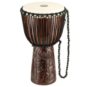 MEINL Percussion Professional African Style Djembe 31 cm - Village Carving