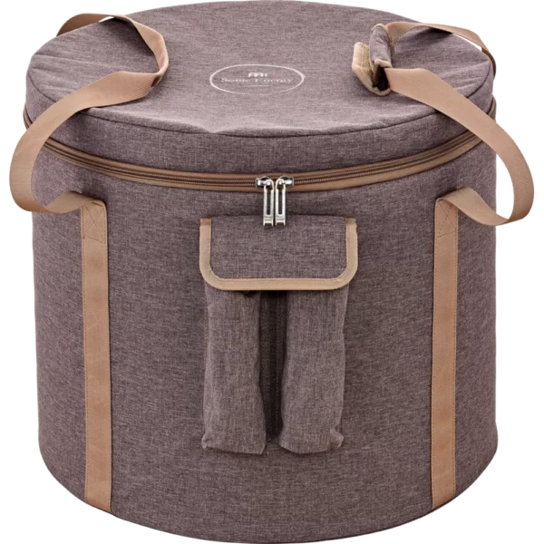 Bag para Tigela de Cristal 41 cm, para tigelas de 38 cm e 41 cm, Marrom - Meinl