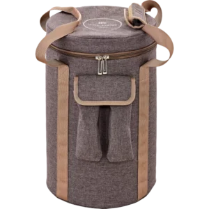 Bag para Cálice de Cristal 20 cm, para cálices de 19 cm a 20 cm, Marrom - Meinl