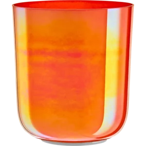 Tigela de Cristal Essence de 17 cm, Nota C4, Laranja, 440 Hz, Chakra Raiz - Meinl