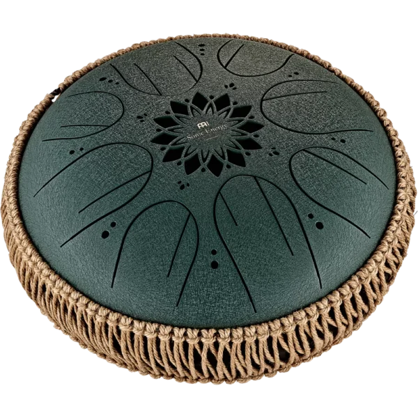 Steel Tongue Drum 10" (Verde Escuro - Fá Sustenido Menor) - Meinl
