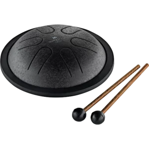 6" Tongue Drum, C Major, Black
