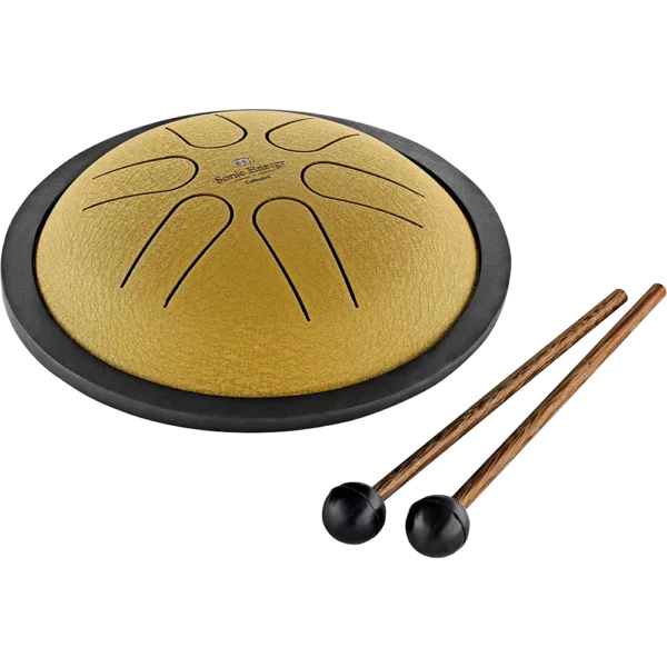 6" Tongue Drum, B Major, Gold