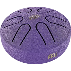 8 cm Tongue Drum, A Major, Lotus Flower, Purple - Meinl
