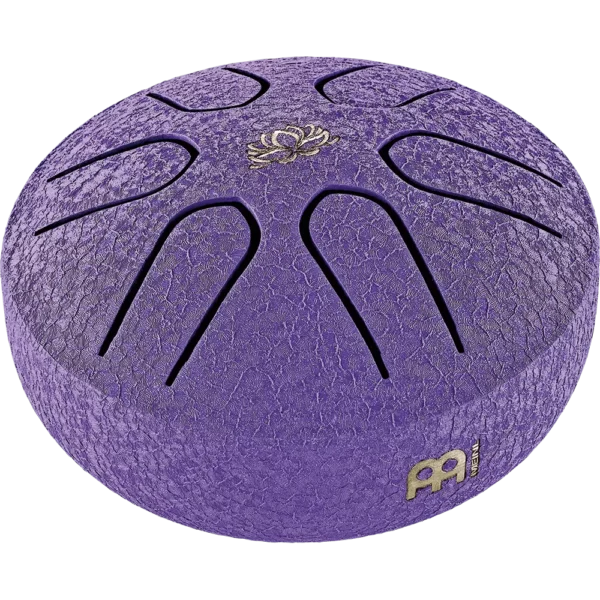 8 cm Tongue Drum, A Major, Lotus Flower, Purple - Meinl