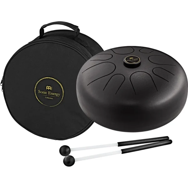 12" Tongue Drum, A Minor, Black - Meinl - Imagem 2