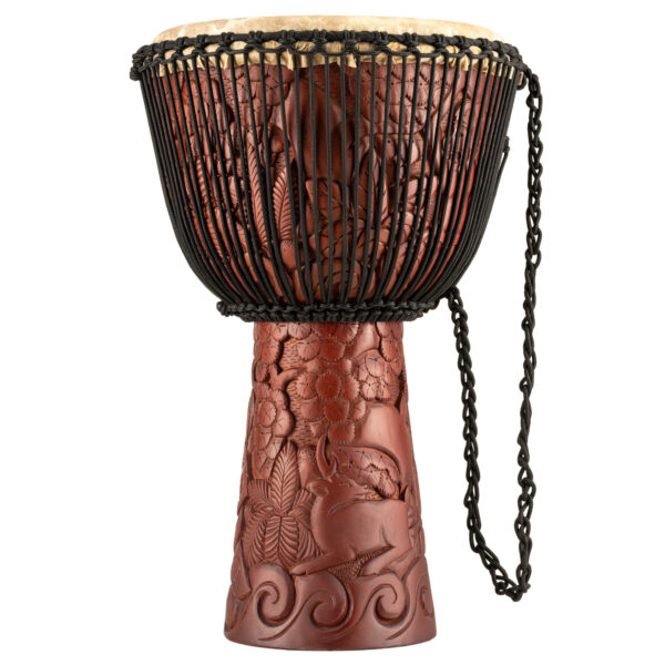 MEINL Percussion Artisan Edition Djembe 36 cm - Deluxe Carving - Imagem 8