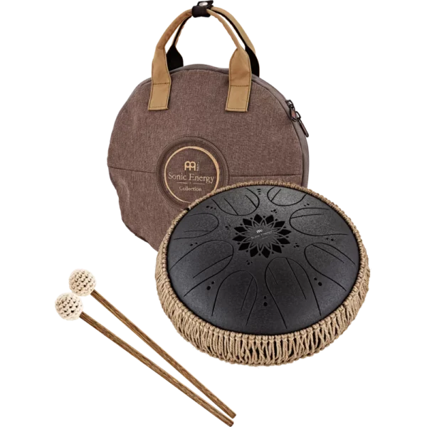 Steel Tongue Drum 25 cm (Preto - Si Menor) - Meinl - Imagem 2