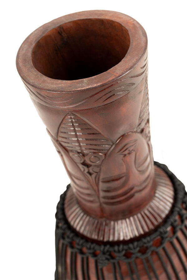 MEINL Percussion Professional African Style Djembe - 26 cm African Queen Carving - Imagem 14