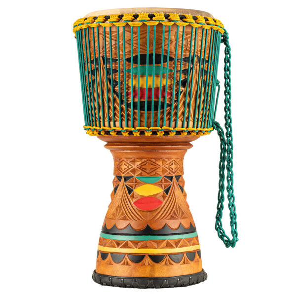 MEINL Percussion Artisan Edition Tongo Carved Djembe - 12” - Imagem 17