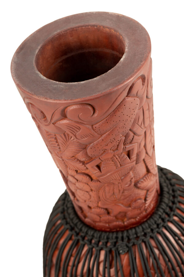 MEINL Percussion Artisan Edition Djembe 36 cm - Deluxe Carving - Imagem 11
